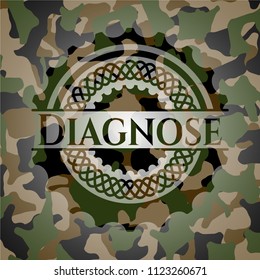Diagnose on camouflage pattern