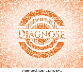 Diagnose orange mosaic emblem