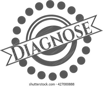 Diagnose pencil emblem