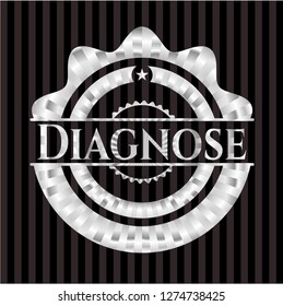 Diagnose silver emblem or badge