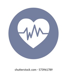Diagnóstico del icono del corazón