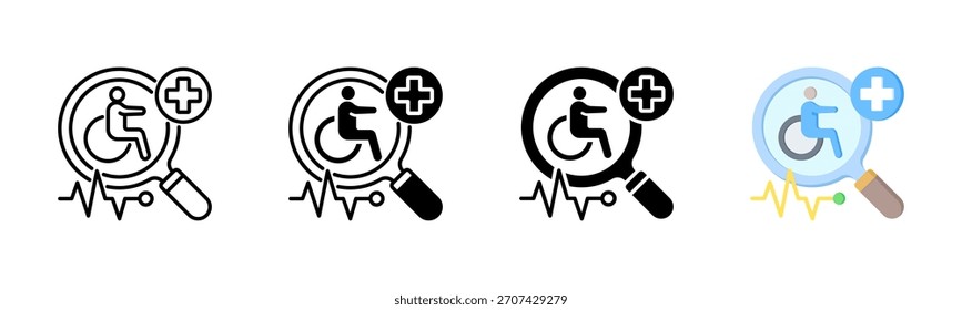 Diagnosesymbol, Symbolsatz für mehrere Stile