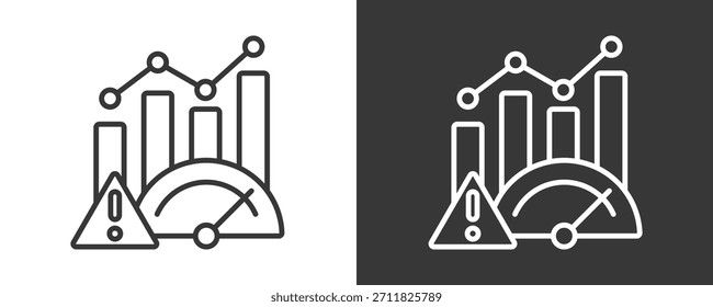 Conjunto De Vetores De Ícones De Diagnóstico Isolado Em Preto E Branco