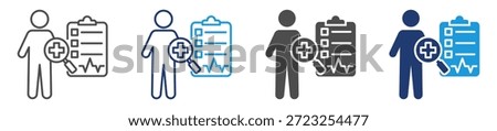 diagnosis icon sheet multiple style