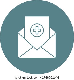 Diagnosis Icon vector image. Can be used for Medical. Suitable for mobile apps, web apps and print media.