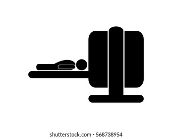 Diagnosis study medicine, icon, vector illustration eps10
