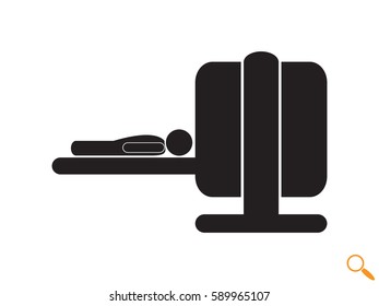 Diagnosis study medicine, icon, vector illustration eps10
