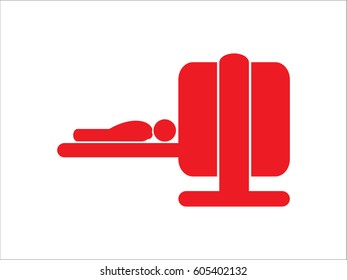Diagnosis study medicine, icon, vector illustration eps10