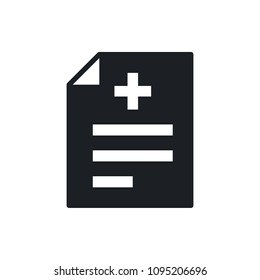 diagnosis vector icon