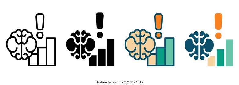 Icono de Web de diagnóstico colección de estilo múltiple