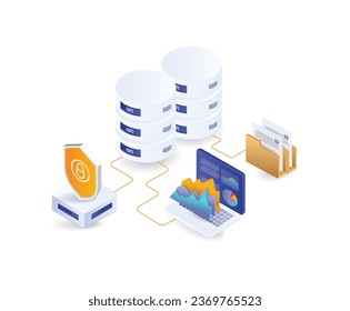 Diagnostic analyst server database security cycle