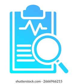 Elemento de icono de diagnóstico para el diseño