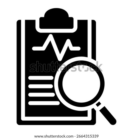 Diagnostic Icon Element For Design