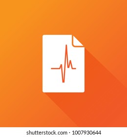 diagnostic icon. medical sign
