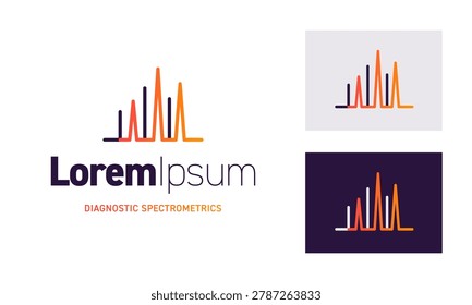 Diagnostic Spectrometry Logo Design Concept