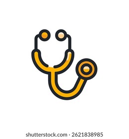 Diagnostic tool assists healthcare checkup illustration design