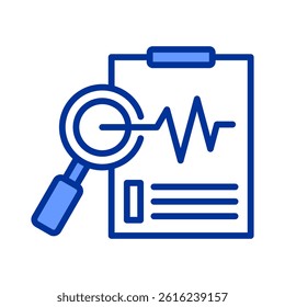 Diagnostics Icon Element For Design