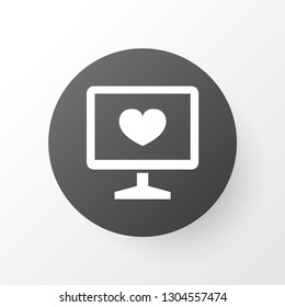 Diagnostics icon symbol. Premium quality isolated diagnosis element in trendy style.