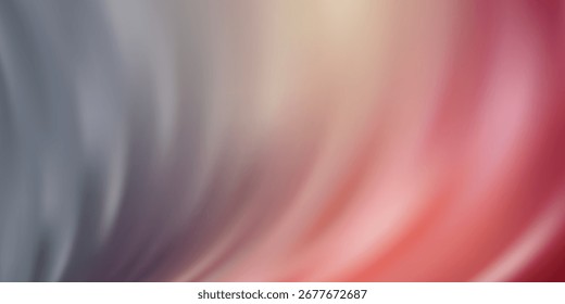 Plano de fundo abstrato diagonal com desfoque de gradiente suave em tons azuis, vermelhos e quentes,