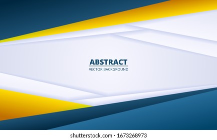 Diagonal abstract light background with colored gradient paper lines. Elegant modern design illustration for cover, banner, website, page, flyer and header.