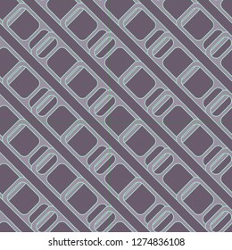 Diagonal abstract striped grid seamless pattern.