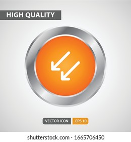 diagonal arrow. arrow sign for your web site design, logo, app, UI. Vector graphics illustration and editable stroke. EPS 10.