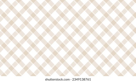 Diagonal beige checkered in the white background	