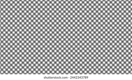 Diagonal black checkered in the white background