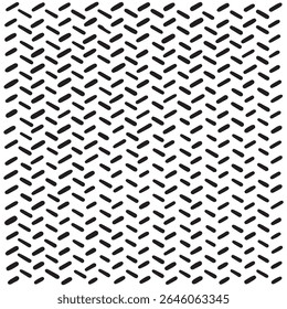 formas de traço preto diagonais em um plano de fundo branco. Padrão abstrato contínuo. Design desenhado à mão minimalista e moderno, ideal para fundos, impressões de tecido, gráficos da Web e embalagens.