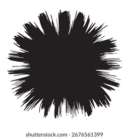 Los trazos diagonales de pincel de tinta negra sobre un fondo blanco crean un efecto grunge texturizado. Los trazos varían en ancho y densidad