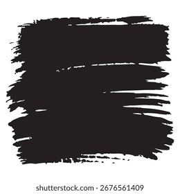 Los trazos diagonales de pincel de tinta negra sobre un fondo blanco crean un efecto grunge texturizado. Los trazos varían en ancho y densidad