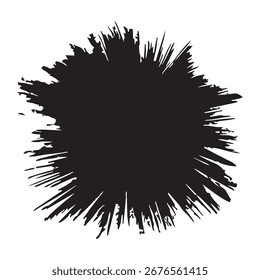 Los trazos diagonales de pincel de tinta negra sobre un fondo blanco crean un efecto grunge texturizado. Los trazos varían en ancho y densidad