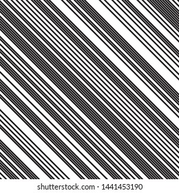 Diagonal black stripes. Ratio between black and white is 62%:38%, that is 1.6 Fibonacci ratio (the golden number)