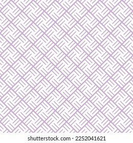 Diagonal block of white rectangular on purple background. 