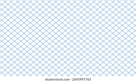 Cuadros a cuadros azules diagonales en el fondo blanco	