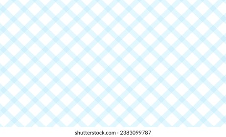 Diagonal blue checkered in the white background