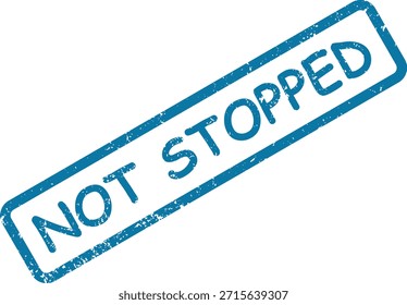 Sello afligido azul diagonal con texto "NO RESTRINGIDO", que indica acceso sin restricciones o libertad de limitaciones sobre un fondo blanco.