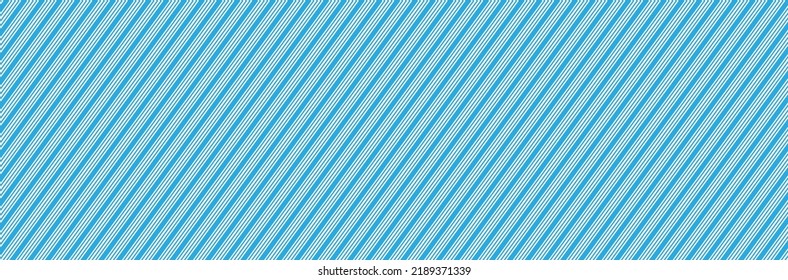 Diagonal blue lines of different thickness. Simple pattern for texture and backgrounds