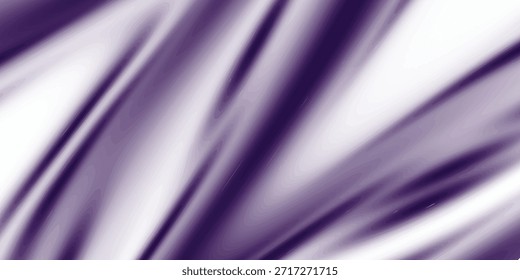 Fondo de tela de seda azul diagonal con efecto de ondulaciones líquidas. Fondo liso azul de lujo eps10