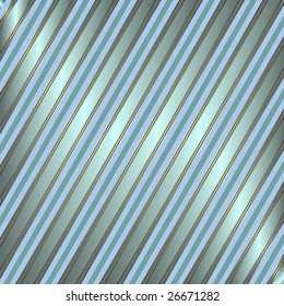 Diagonal blue and silvery striped background (vector)