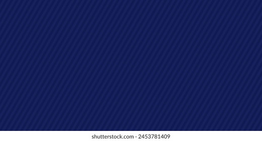 Diagonal blue strip background. Banner, backdrop, wallpaper, monochrome. Vector