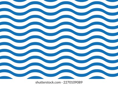 líneas de onda azul diagonal sobre el patrón de fondo blanco.