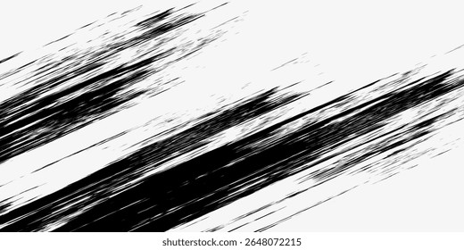 Diagonal brush stroke background. Grunge painted texture. Black and white backdrop. The images are created without the use of any artificial intelligence software at any stage
