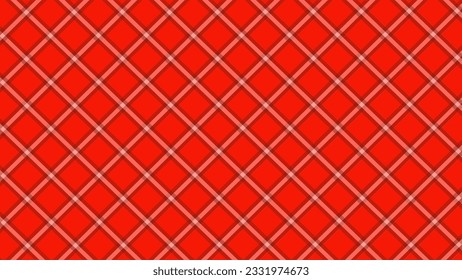Diagonal checked on the red background