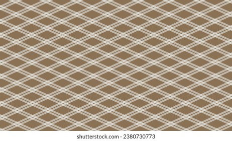 Diagonal checkered in the brown background