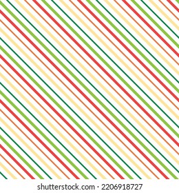 Rayas diagonales coloridas, patrón sin soldadura