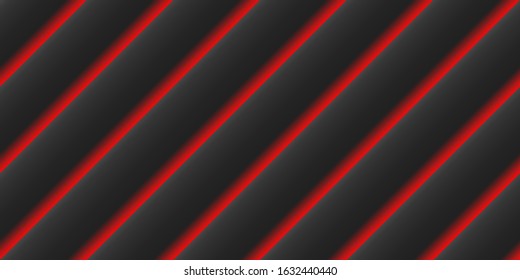 Diagonal dark stripes, geometric seamless pattern. Strict modern background. Vector