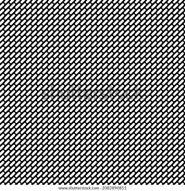Diagonal dashed\
lines. Seamless black and white texture. Vector image. Great for\
texturing and textile\
projects.