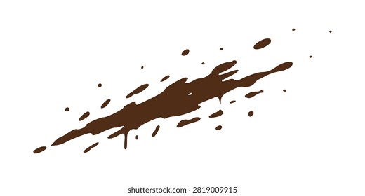 Diagonal Dirt Splatter Motion Effect Art