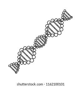 diagonal dna chain science monochrome